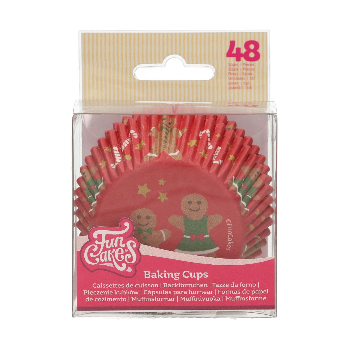 Cukrářské košíčky Perníček 48 ks FunCakes